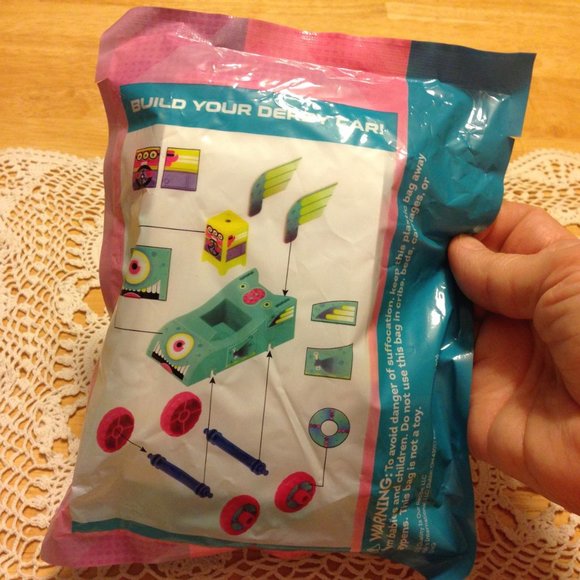 Wendy's Kids' Meal: 2021 Square Cup Derby Monster Car. Sealed. - Picture 2 of 3